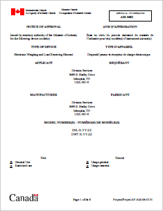 Notice Of Approval 5652
