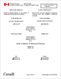 Notice Of Approval 5755