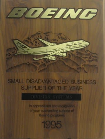 May 1993: Received Administrator's Award for Excellence from the U.S. Small Business Administration