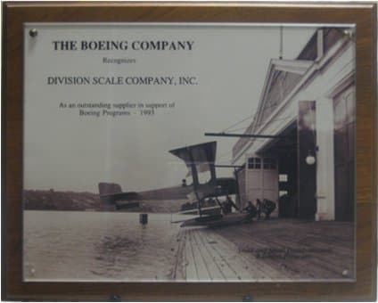 October 1994: Received Chairman's Award for recognition as an outstanding supplier to The Boeing Company for the second year in a row